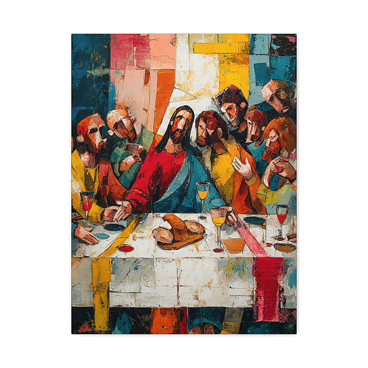 THE LAST SUPPER CANVAS 24x36