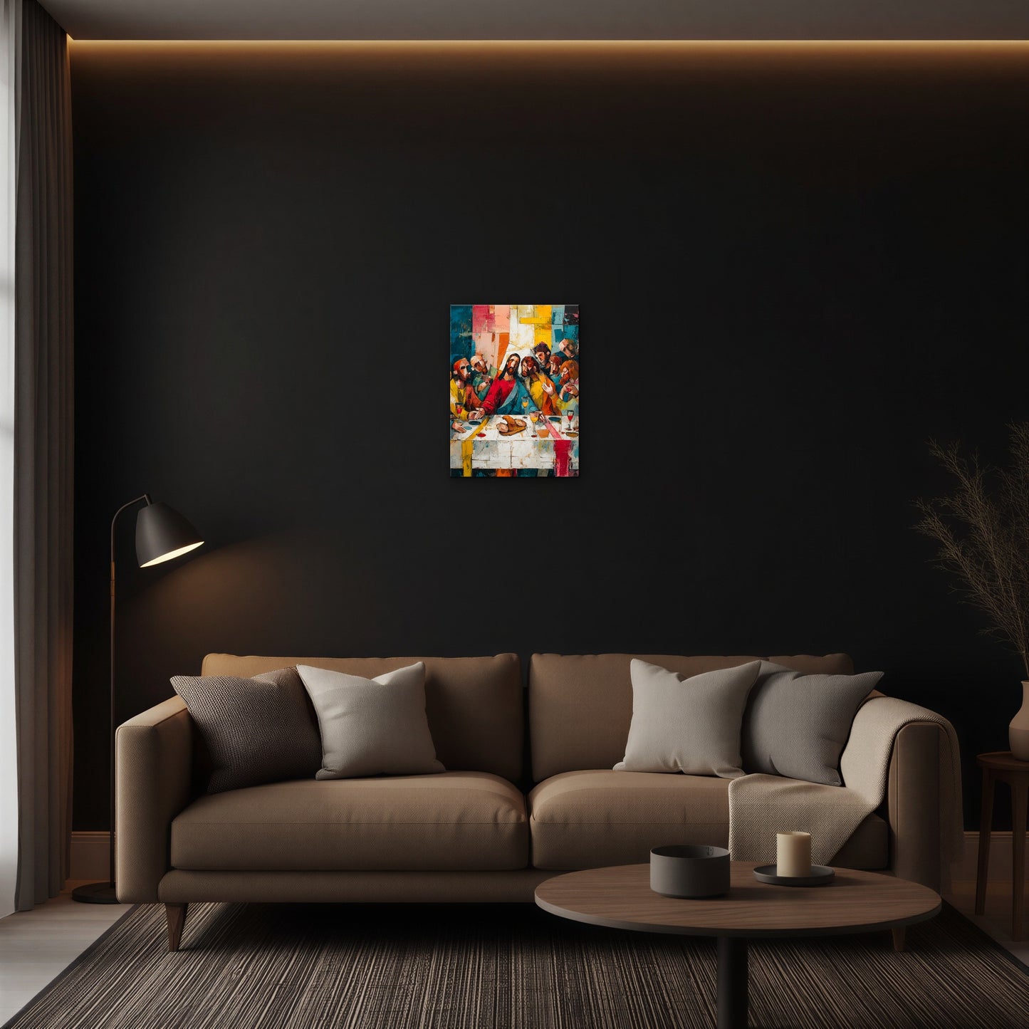 THE LAST SUPPER CANVAS 12x16