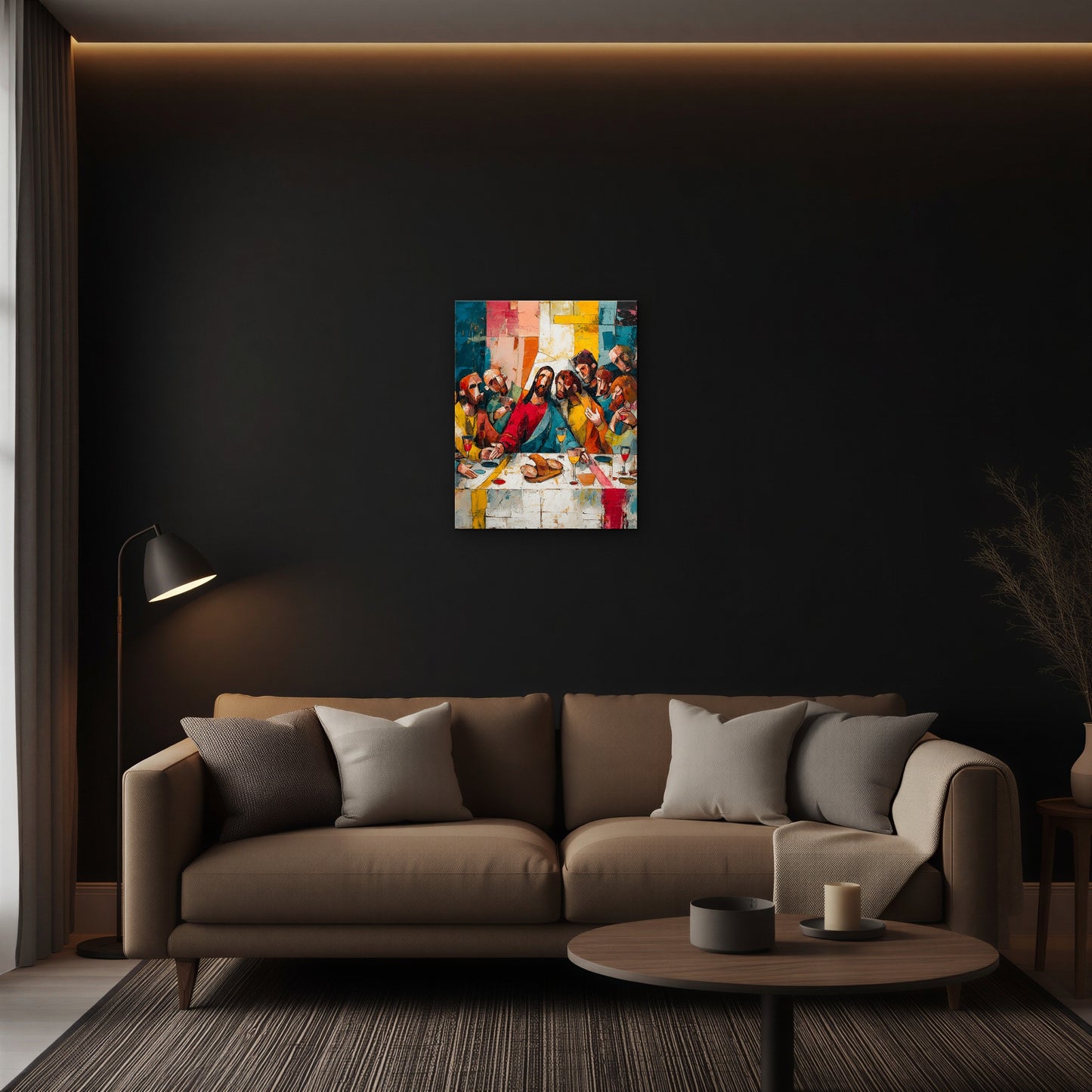 THE LAST SUPPER CANVAS 16x20