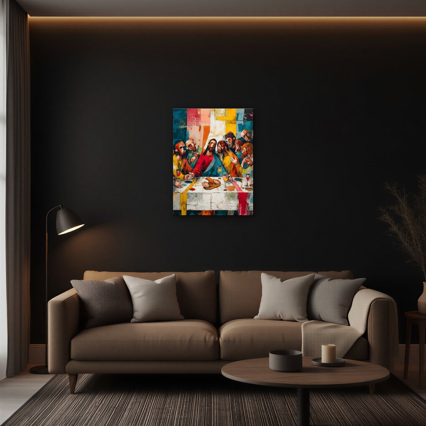 THE LAST SUPPER CANVAS 18x24
