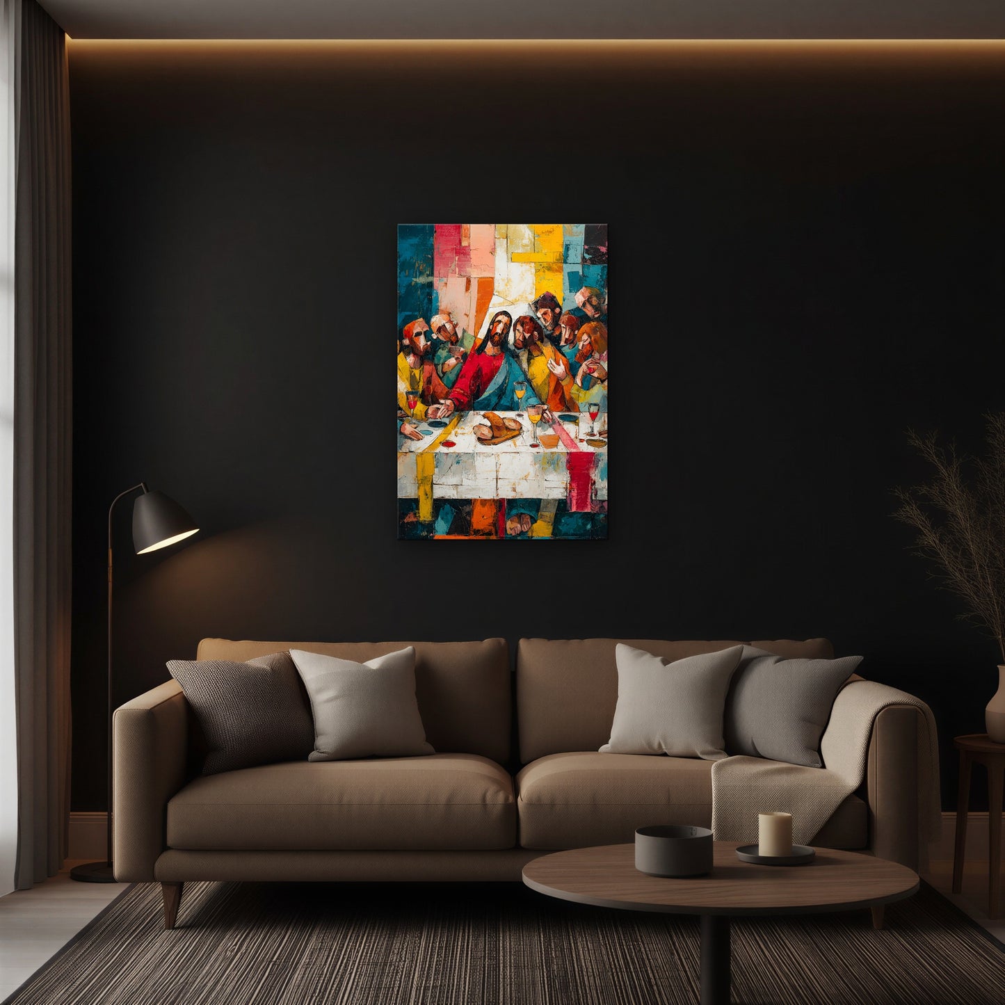 THE LAST SUPPER CANVAS 20x30