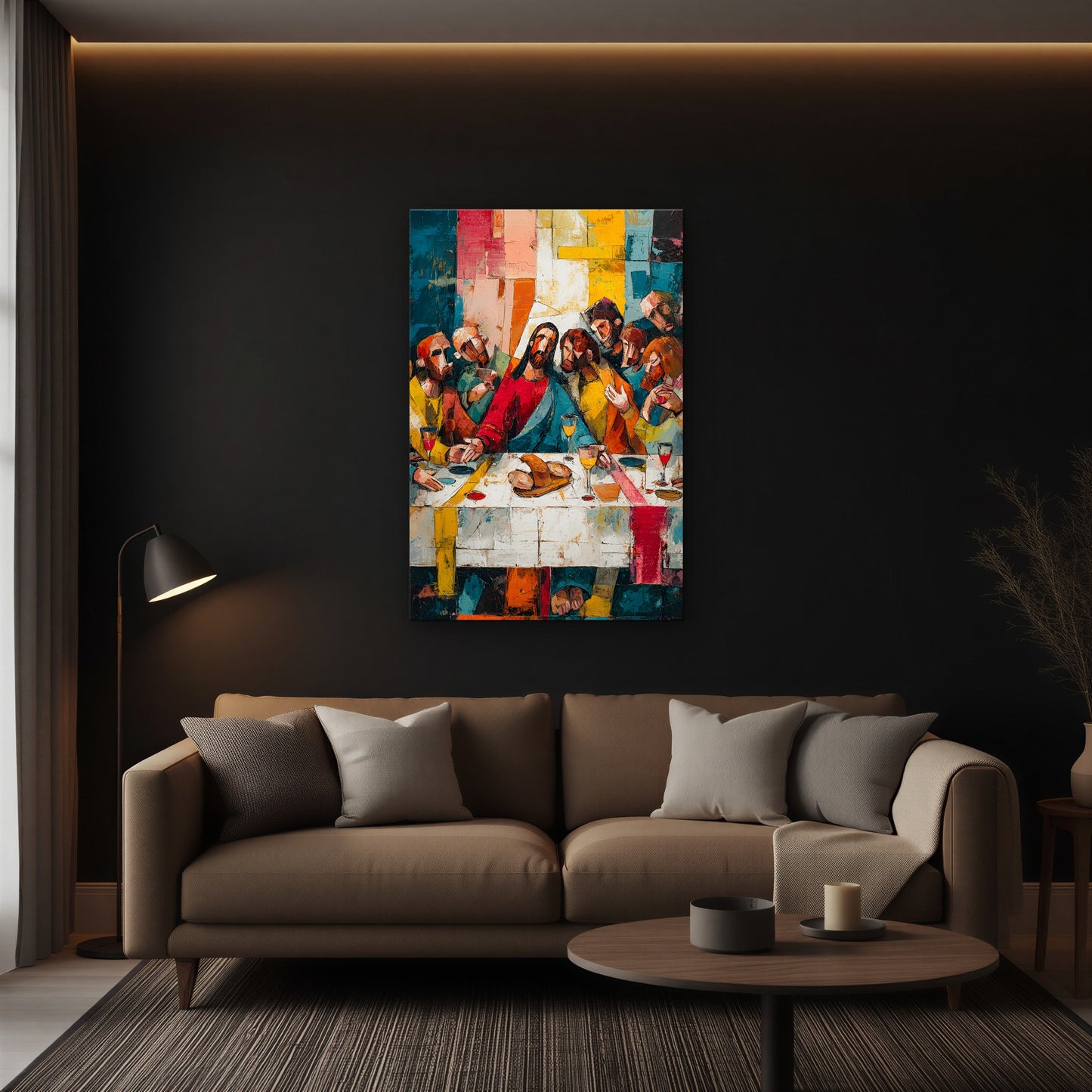 THE LAST SUPPER CANVAS 24x36